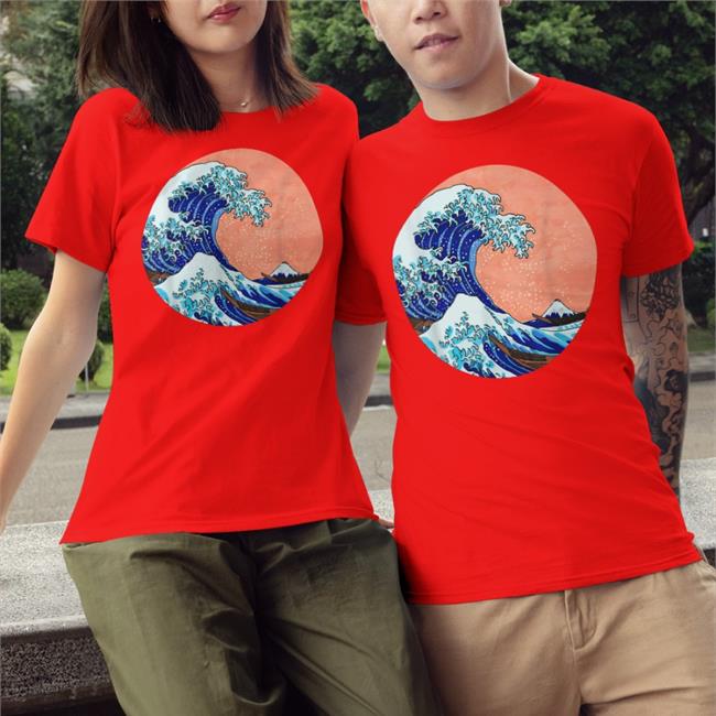 The Great Wave Of Kanagawa Japanese Shirt
