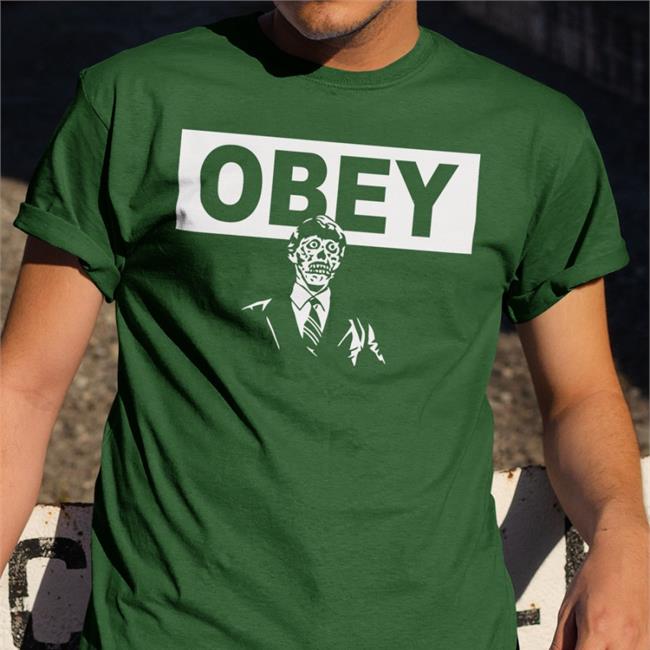 TheBoysTV They Live Obey Shirt Stephan Fleet They Live Obey T-Shirts