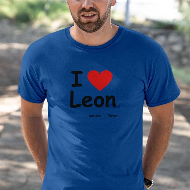 I Love Leon Survive Thrive Hooded Sweatshirt Leon The Lobster Merch