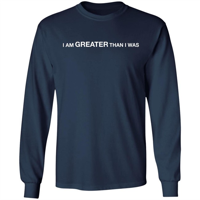 21 Savage Merch I Am Greater Than I Was Long Sleeve Tee 21 Savage Merch I Am Greater Than I Was Long Sleeve Tee