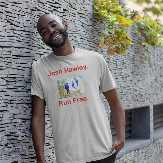 Flexghost Josh Hawley Run Free T Shirt Josh Hawley Merch