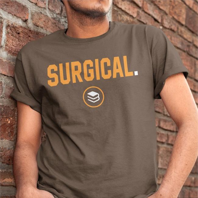 Surgical T-Shirt Black Surgical T-Shirt Trent Attyah BookitWithTrent
