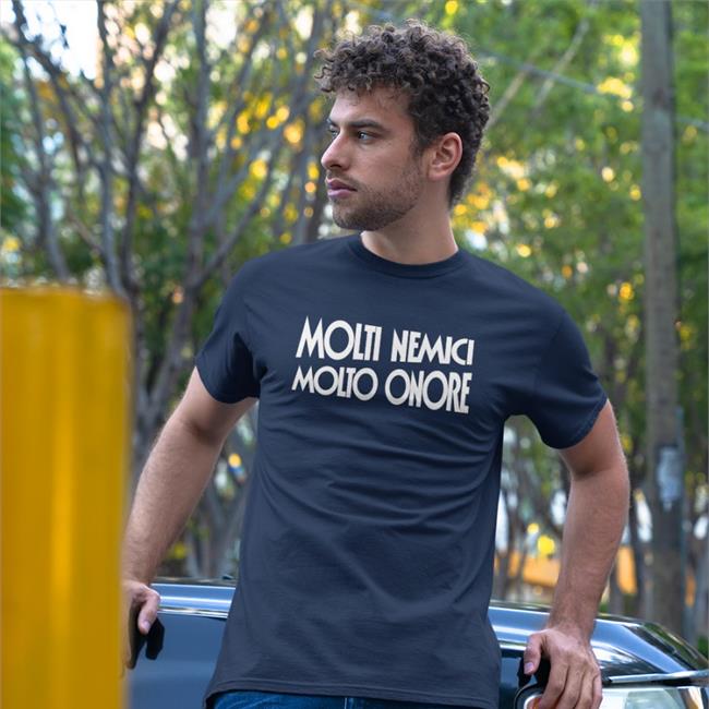 Molti Nemici Molto Onore Shirt Manhattan Corncommunist Benito Mussolini