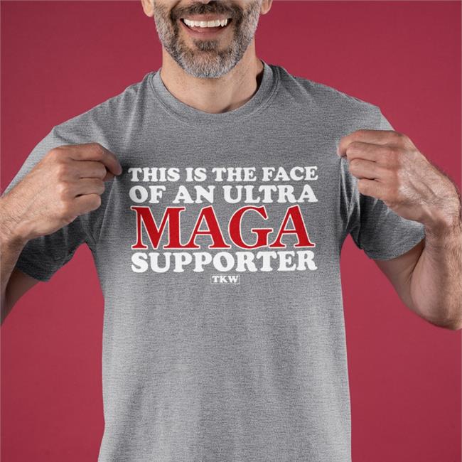 Terrence K Williams Merch This Is The Face Of An Ultra Maga Supporter Hooded Sweatshirt