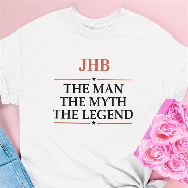 JHB The Man The Myth The Legend Shirt White JhbTeam 100T Jhbteam Jack CouRage Dunlop