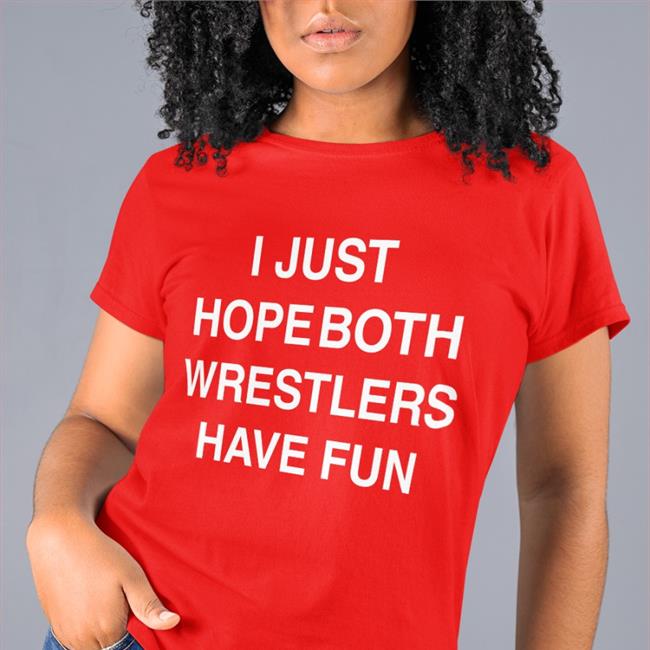 I Just Hope Both Wrestlers Have Fun Long Sleeve T Shirt Angie Twilight Palms Merch