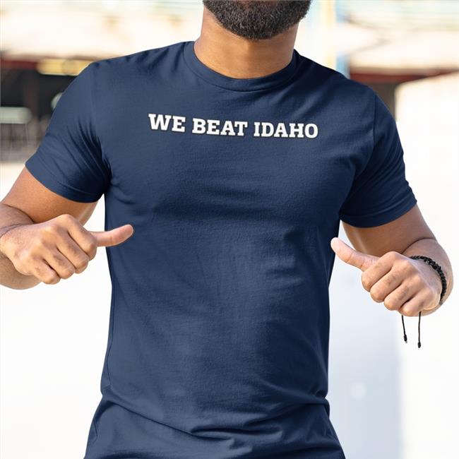 We Beat Idaho Hoodie No Context College Football We Beat Idaho Hoodie No Context College Football