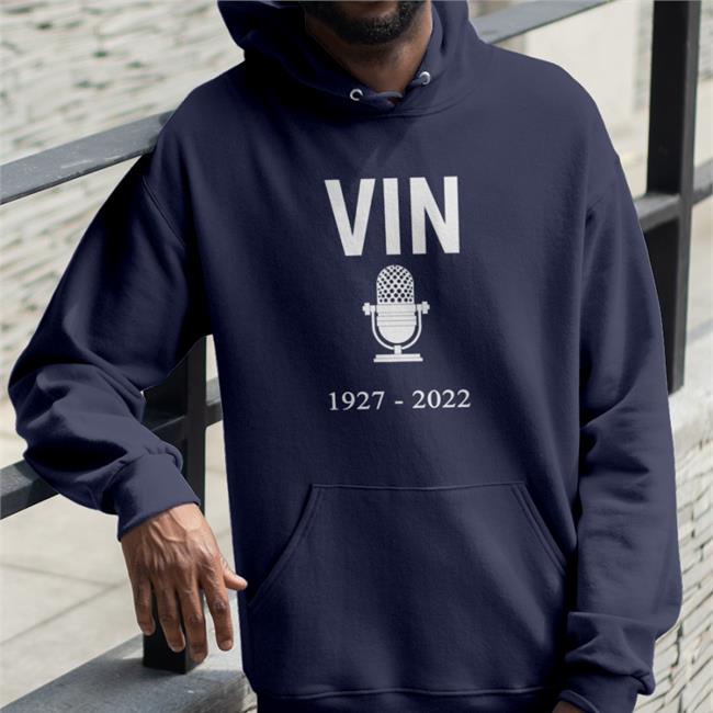Rip Vin Scully Legendary Dodgers Broadcaster 1927 2022 Tee Shirt