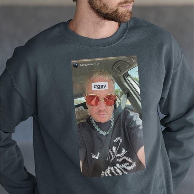 Harry Lambert #Gay Long Sleeve T Shirt Harry Lambert #Gay Tee Nicola Misses L & H