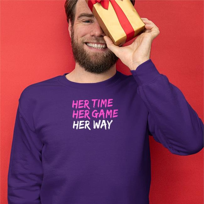 Herway Magazine Her Time Her Game Her Way Hoodie