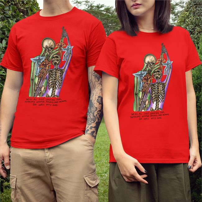 We're All Just Looking For Someone Whose Angels And Demons Go Well With Ours Hoodie