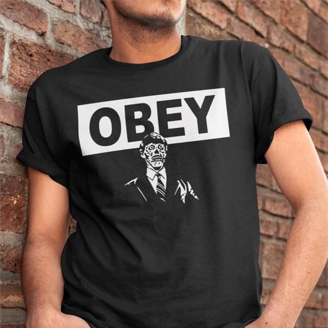 TheBoysTV They Live Obey Shirt Stephan Fleet They Live Obey Shirt