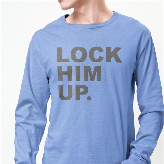 Lock Him Up T Shirt Balance Of Power Merch Luis A. Miranda, Jr