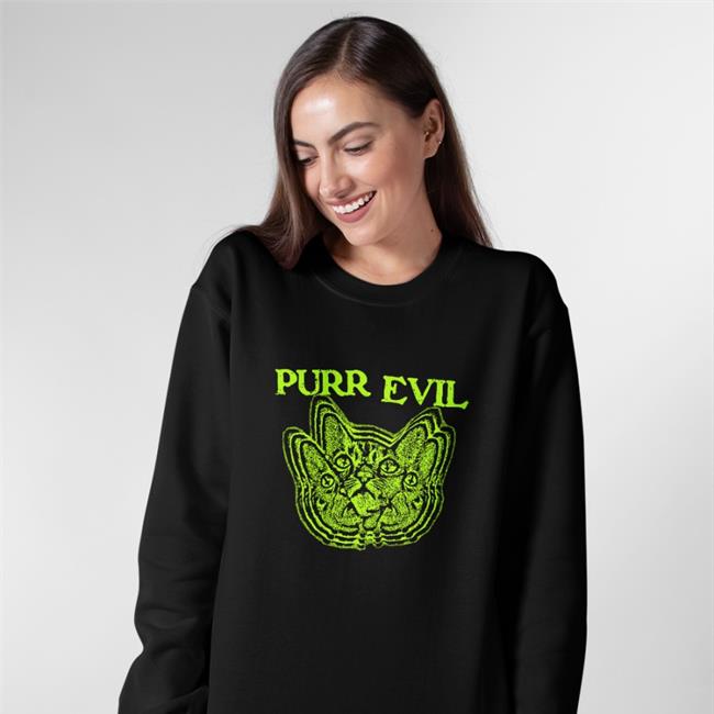 Purr Evil Shirt Everpress