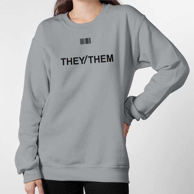 Hoshi They Them Barcode Tee Gate194 Merch