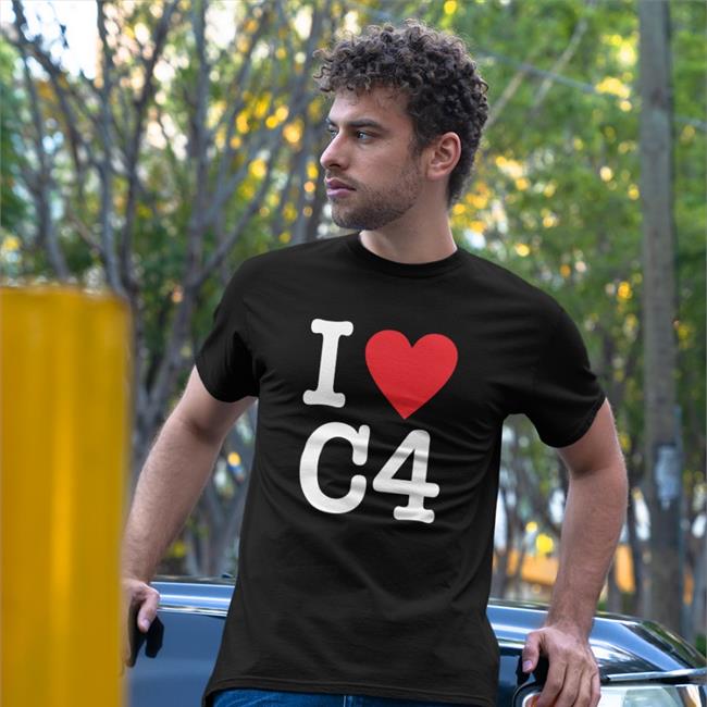 Joey Jones I Heart C4 Tee