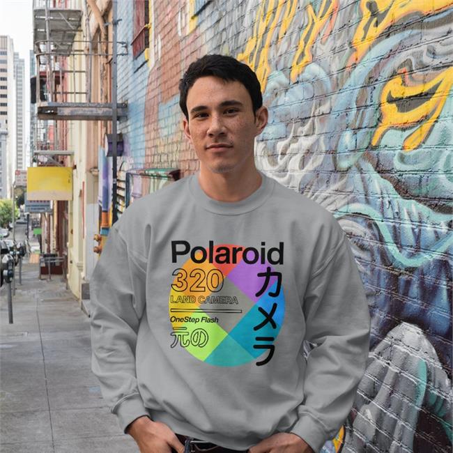Polaroid 320 Land Camera Onestep Flash Sweatshirts