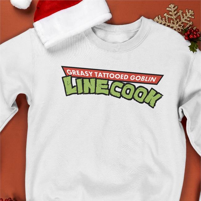 Greasy Tattooed Goblin Linecook Hoodie