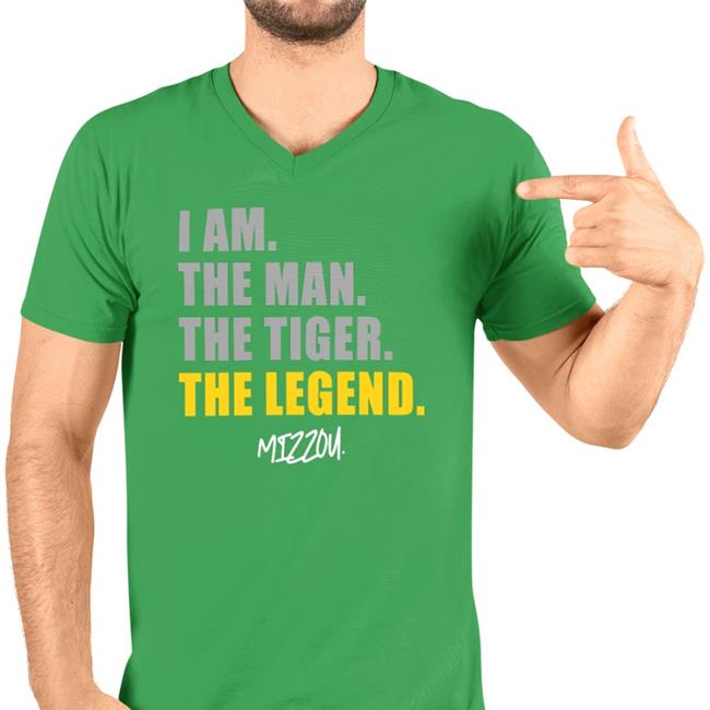 I Am The Man The Tiger The Legend Mizzou Sweatshirt Hoodie