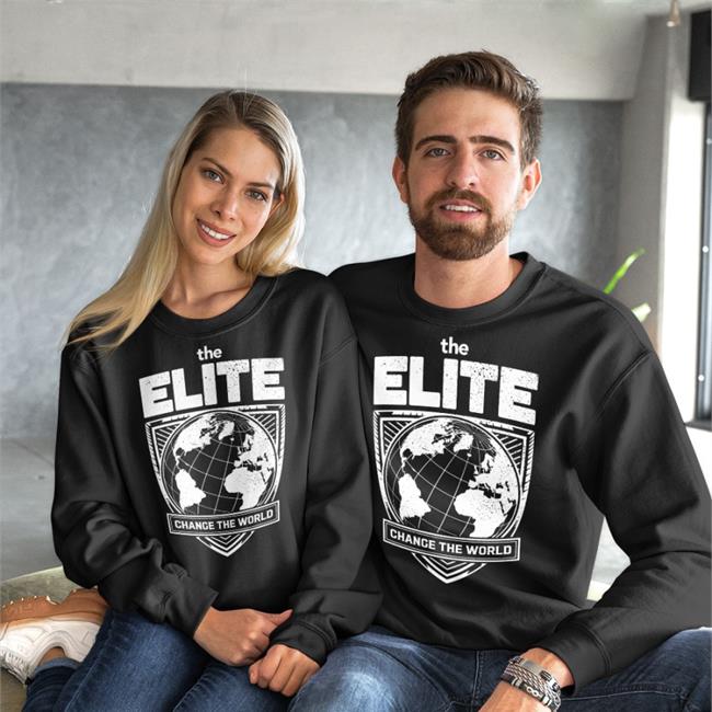 Pro Wrestling Tees Merch The Elite Change The World Shirt Hovseofbiack