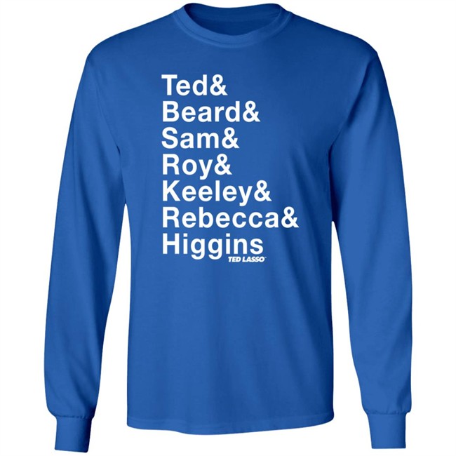 Afc Richmond Merch Ted Lasso Ted Beard Sam Roy Keeley Rebecca Higgins Shirt Ted Lasso Names Adult Shirt Afc Richmond Merch Ted Lasso Ted Beard Sam Roy Keeley Rebecca Higgins Shirt Ted Lasso Names Adult Shirt