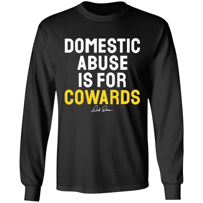 Derek Brunson Merch Domestic Abuse Is For Cowards Shirt Derek Brunson Merch Domestic Abuse Is For Cowards Shirt