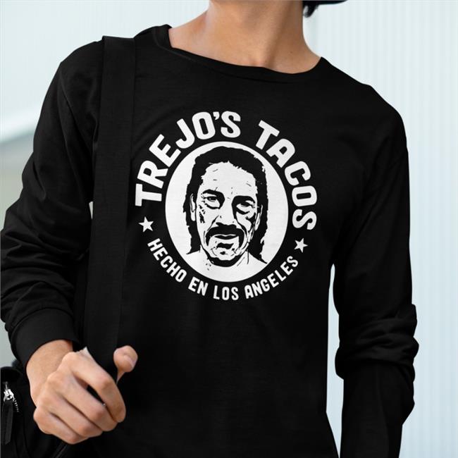 Trejos Store Trejo's Tacos Hecho En Los Angeles Hoodie Danny Trejo