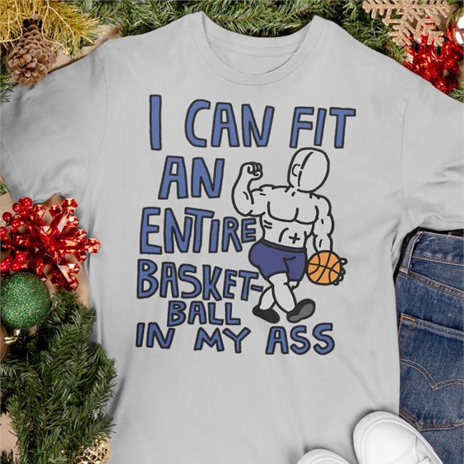 Bighomo Merch I Can Fit An Entire Basketball In My Ass Tee Cream Of Dog