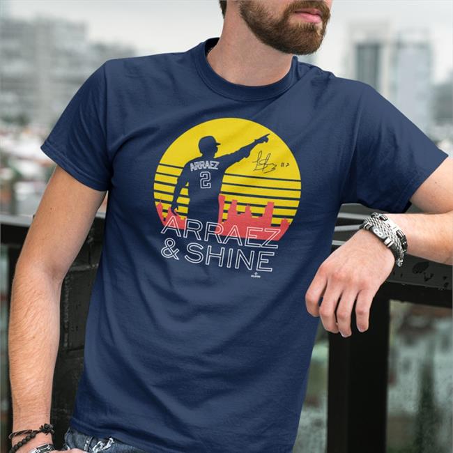 Caleb Thielbar Arraez & Shine Shirts Luis Arraez Bally Sports North Caleb Thielbar Arraez & Shine Long Sleeve T Shirt Luis Arraez Bally Sports North