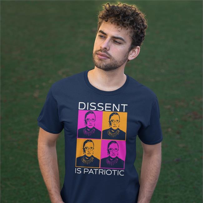 Dissent Is Patriotic Shirt Megan Ranney MD MPH Ruth Bader Ginsburg
