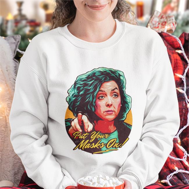 Nordacious Merch Dr Monique Ryan Put Your Masks On Sweatshirt