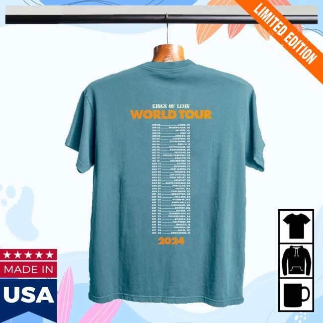 CWPHF World Tourback Tee Kings Of Leon