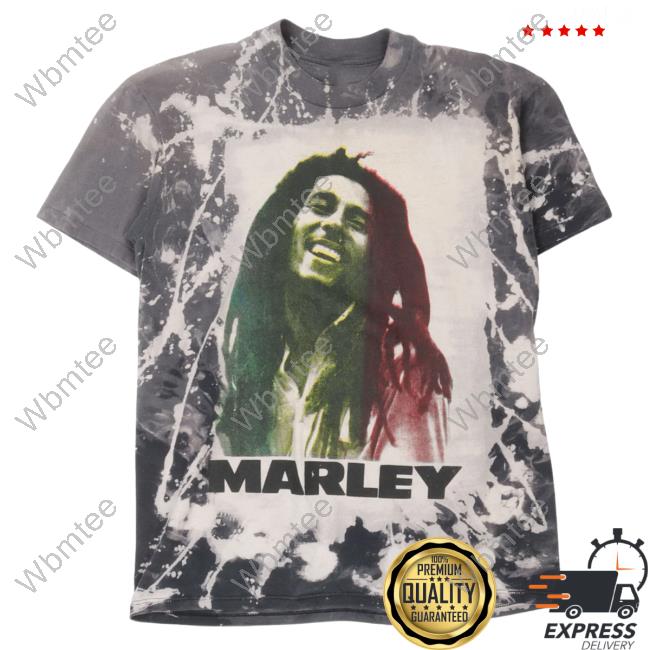 Official Justin Reed Vintage Bob Marley Tie Dye Top Shirt Justinreed