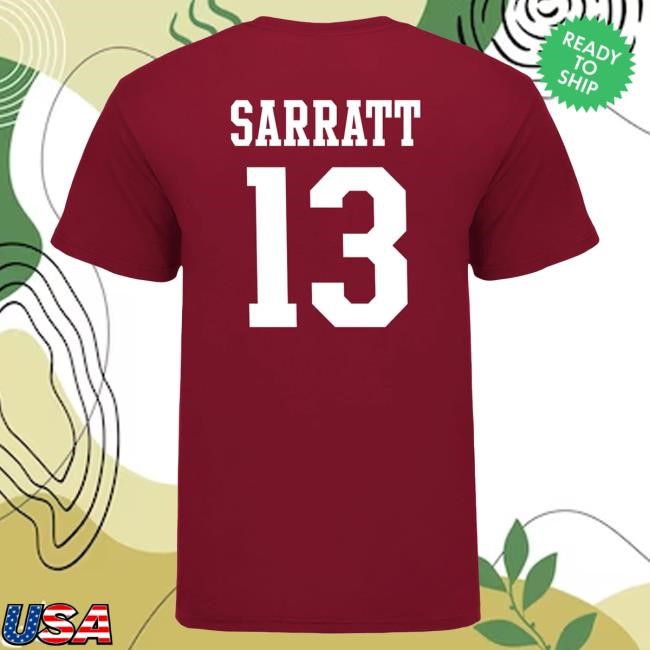 Authentic 13 Elijah Sarratt Student Athlete T-Shirt Indiana Hoosiers NCAA