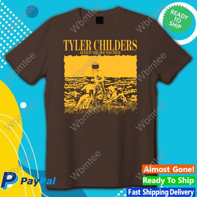 Official Tyler Childers Merch Grey Hounds Tour Shirt