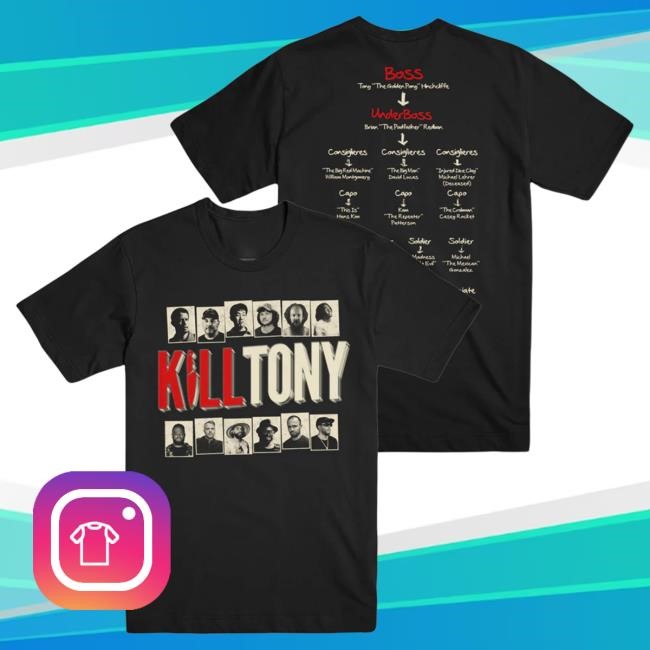 Official Kill Tony Merch Store Kill Tony KT Mafia T-Shirt Kill Tony Clothing Shop KillTony