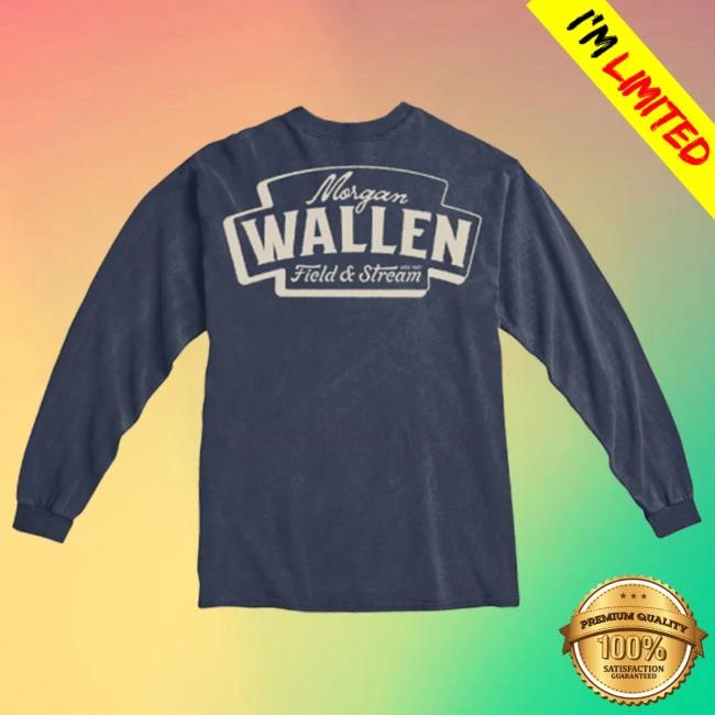 Official Morgan Wallen Merch Store Morgan Wallen x Field & Stream Long Sleeve Shirt