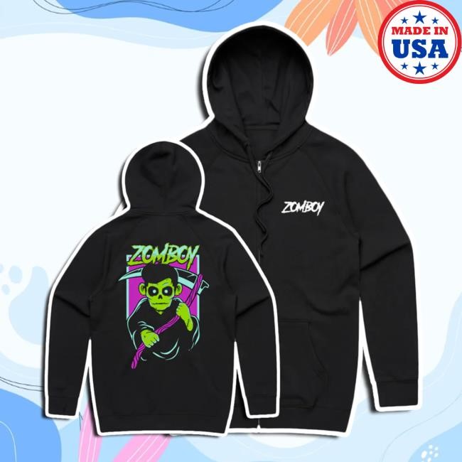 Reaper Boi - Zip Up Hoodie Zomboy