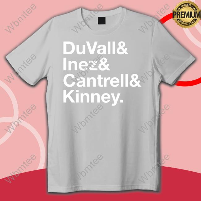 Alice In Chains Store Duvall Inez Cantrell Kinney Shirt
