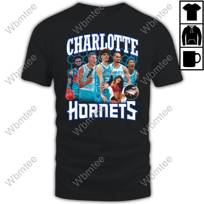 Charlotte Hornets Long Sleeved T Shirt