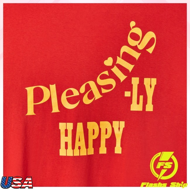 The Pleasingly Happy Shirt in Sky Pleasing Shop Apparel