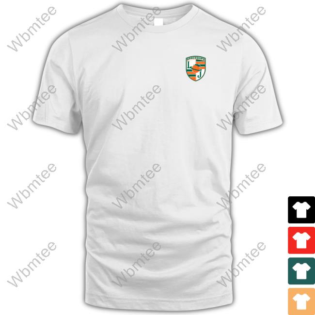Larry June Merch Spaceships Badge T Shirt