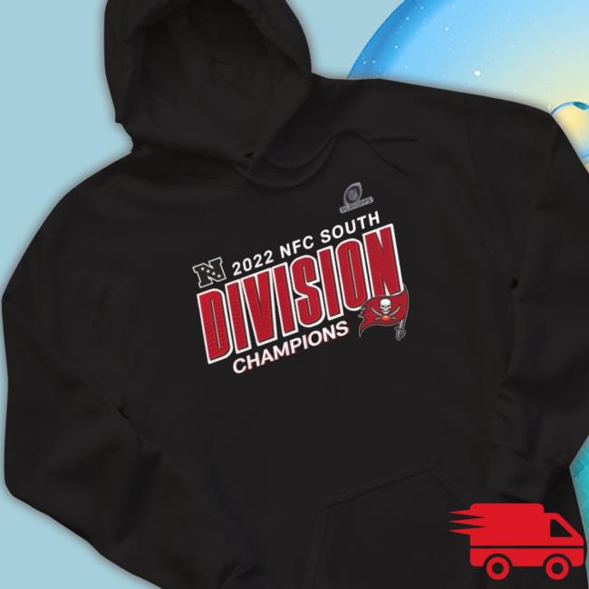 Tampa Bay Buccaneers Fanatics Branded 2022 Nfc South Division Champions Divide Crewneck Sweatshirt