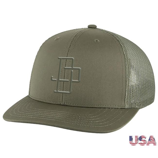 Official JD Lock Up Logo Hat Jordan Davis Store