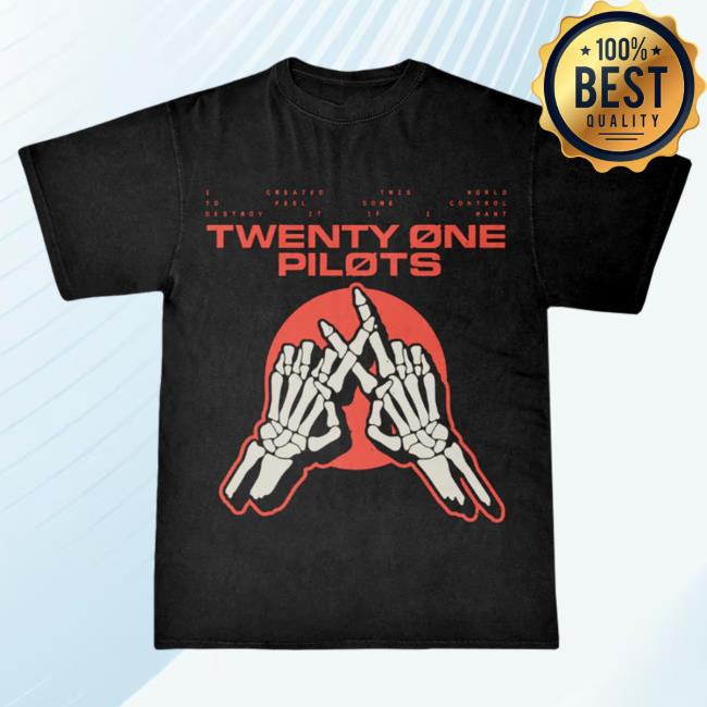 Official Skeleton Hands Shirt 2024
