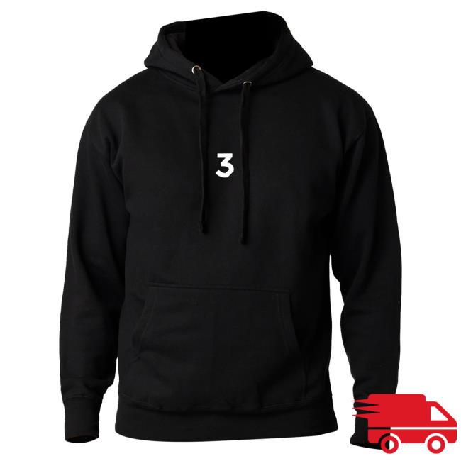 Official Chance the Rapper Merch Store Chance White 3 Black Crew Chance the Rapper Apparel Clothing ChancetheRapper