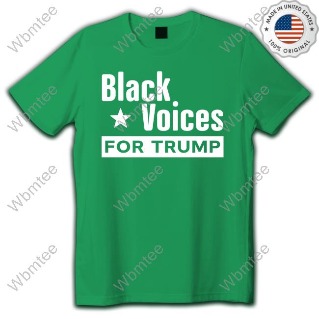 Official Black Voices For Trump Tee Shirt