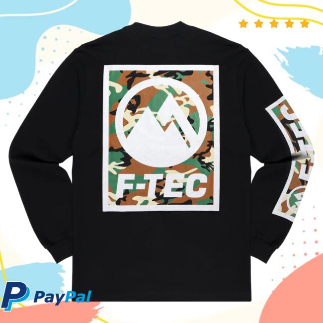 Official Ftp F-Tec Pullover Hoodie Black