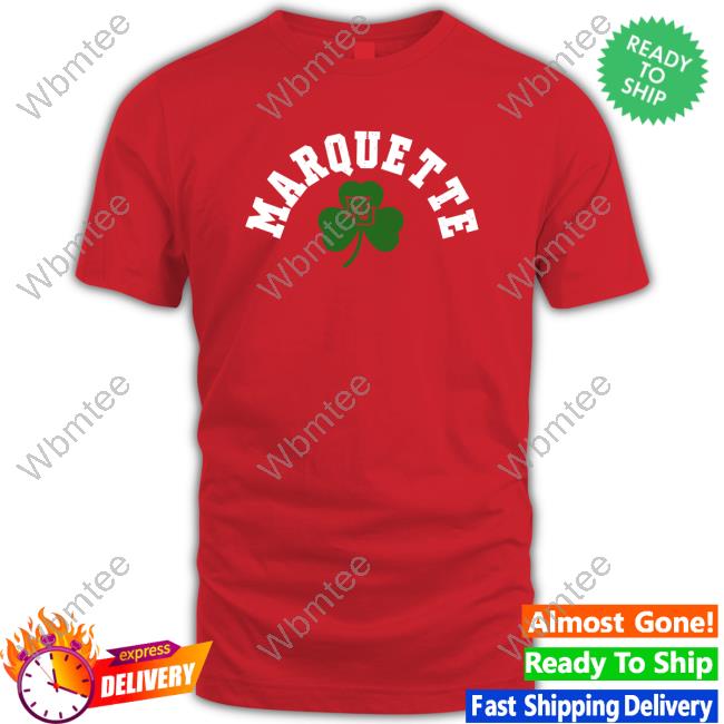 Marquette Spirit Marquette Shamrock Sweatshirt Marquette Shamrock Sweatshirt