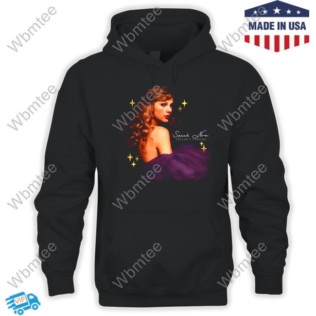 Official Taylor Swift Speak Now Taylor's Version Black Shirt